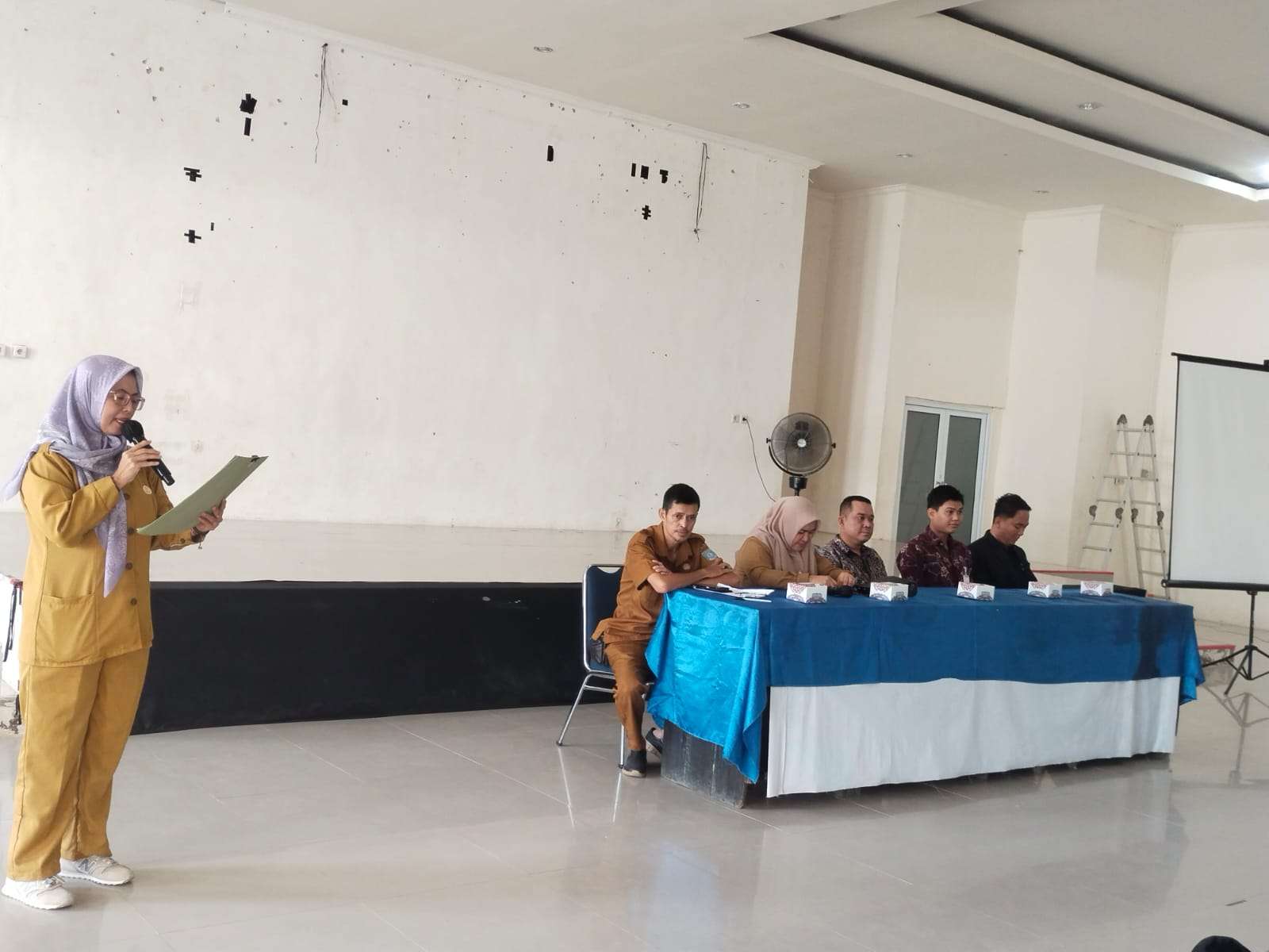 Foto Kegiatan Sosialisasi Fasilitas Pembiayaan KUR Goes To Desa Th 2025