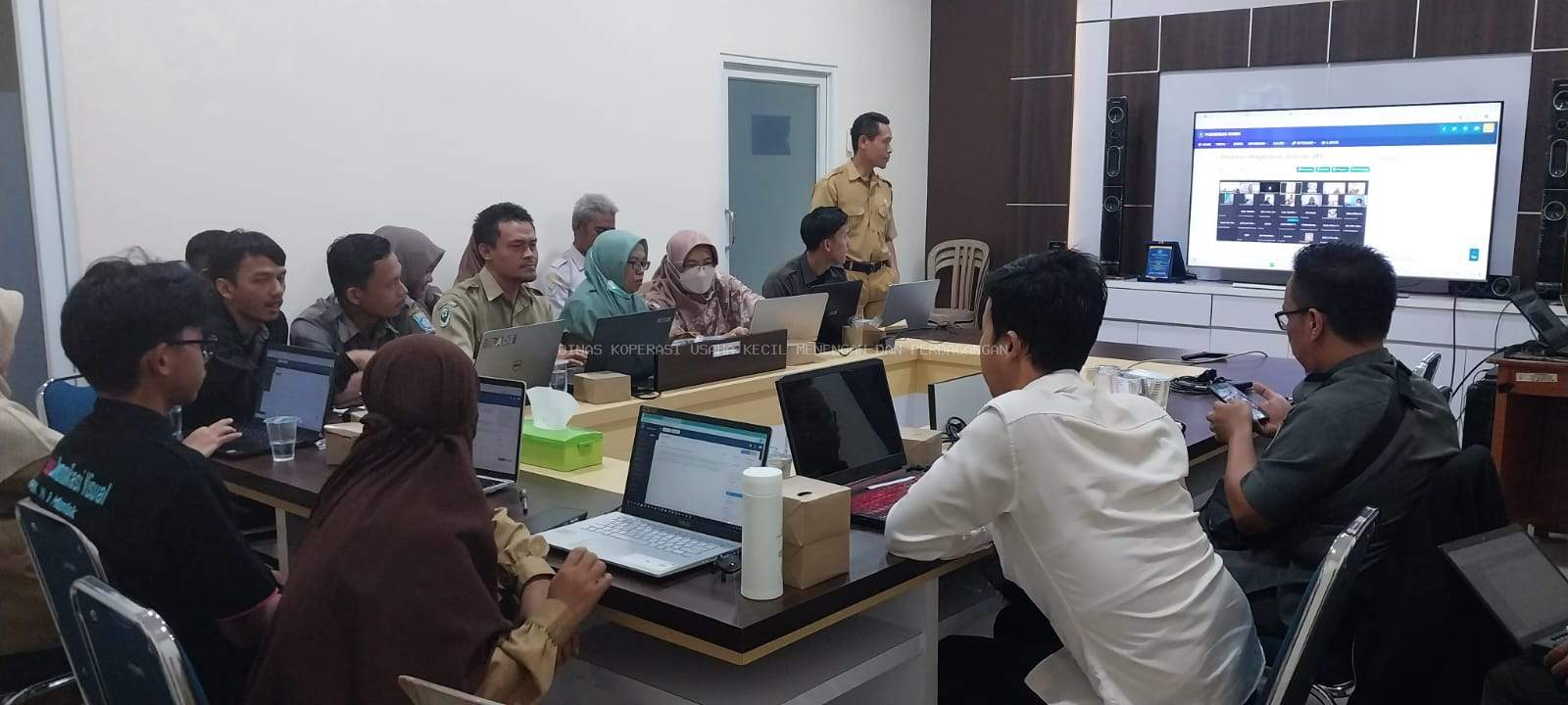 Kominfo Selenggarakan Workshop Pelatihan Website untuk Dinas-Dinas di Bangka Barat