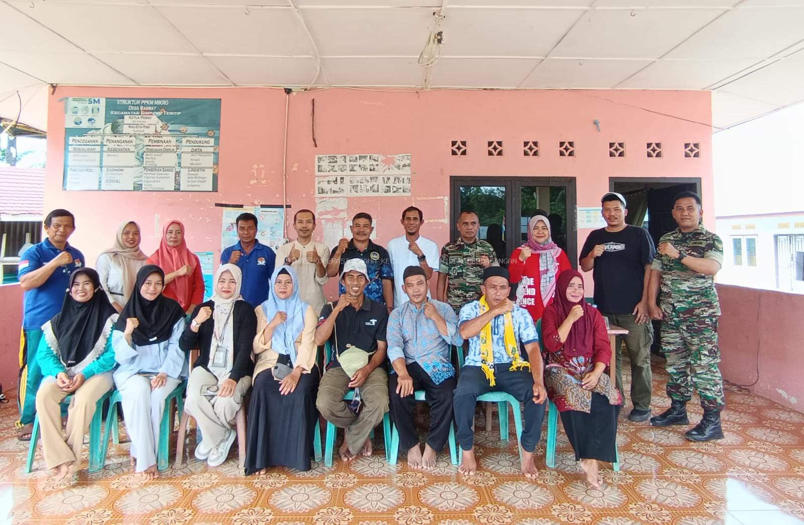 Wujudkan Program Bapak Prabowo, Dinas Koperasi UKM Dan Perdagangan Kab Bangka Barat Menghadiri MUSDESUS KDMP Desa Rambat Kecamatan Simpang Teritip