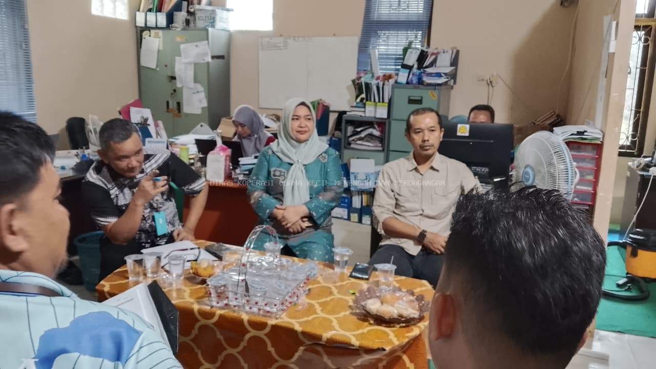 SINERGI DAN KOORDINASI ANTARA DINAS KOPERASI DAN UKM PROVINSI KEP. BANGKA BELITUNG DENGAN DINAS KOPERASI, UKM DAN PERDANGAN KAB. BANGKA BARAT