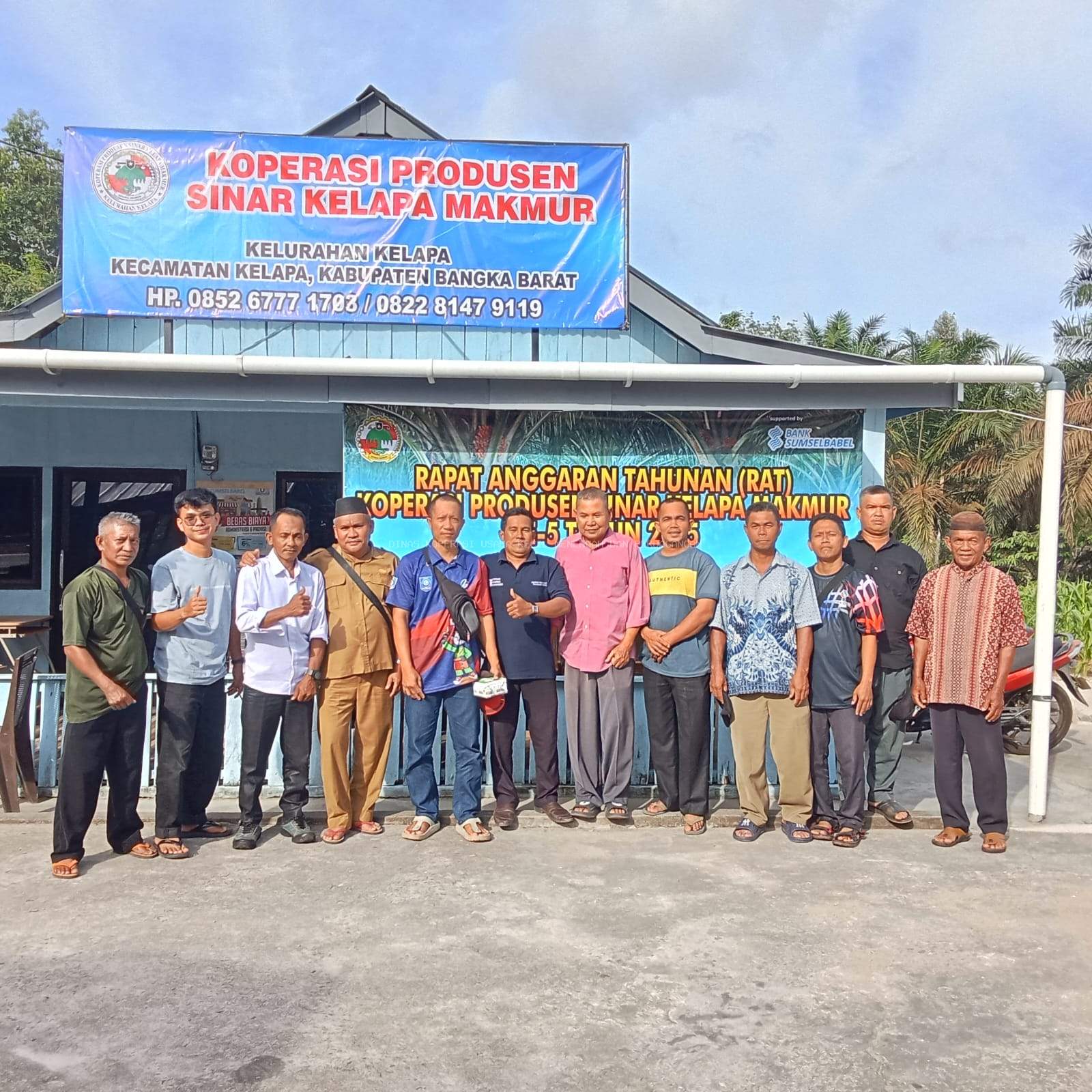 Koperasi Produsen Sinar Kelapa Makmur Laksanakan RAT Dengan Sukses