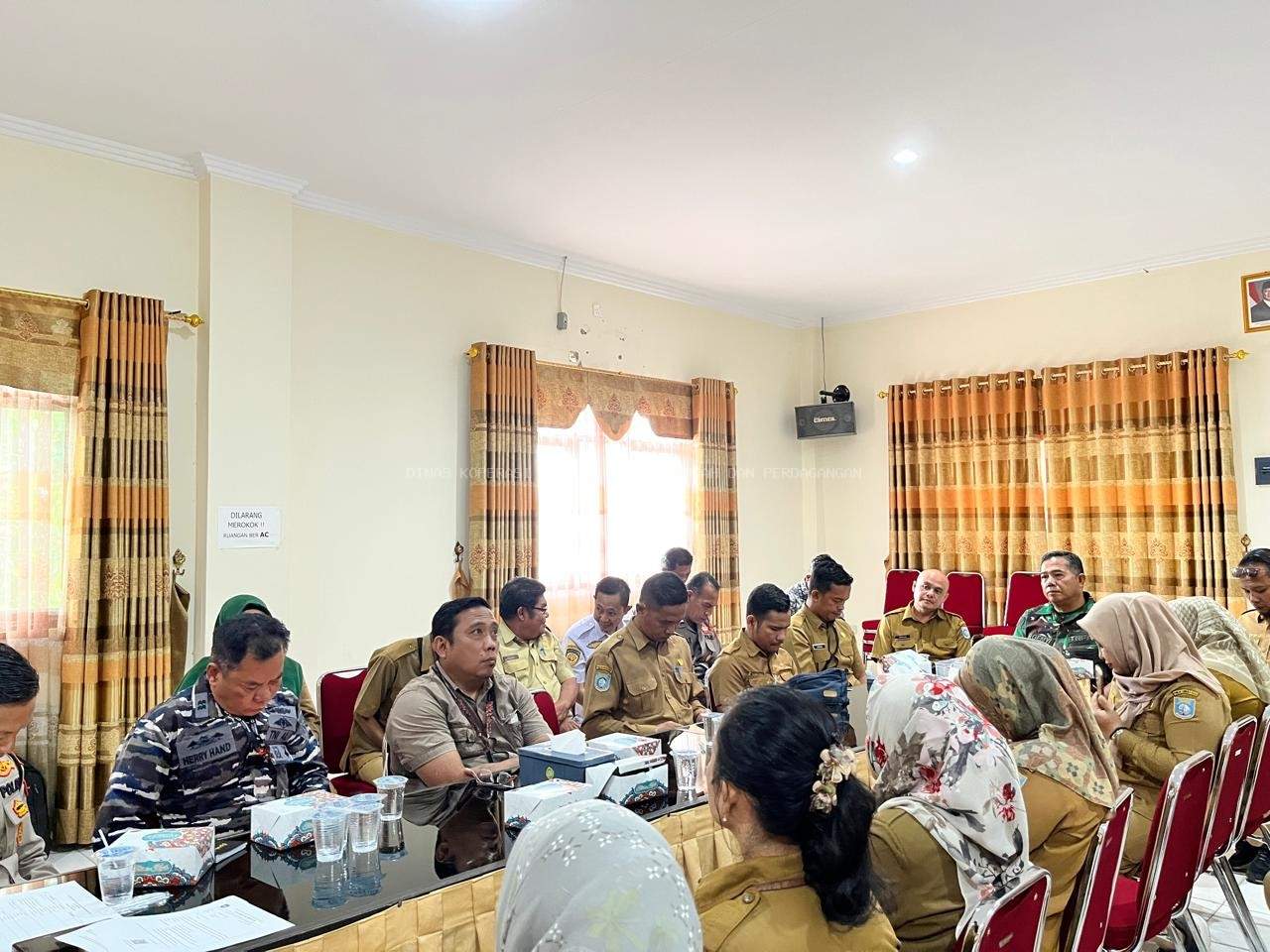 PERAN SERTA DINAS KOPERASI, UKM DAN PERDAGANGAN KABUPATEN BANGKA BARAT DALAM FORUM KOORDINASI PIMPINAN DI KECAMATAN MENTOK TAHUN  2026