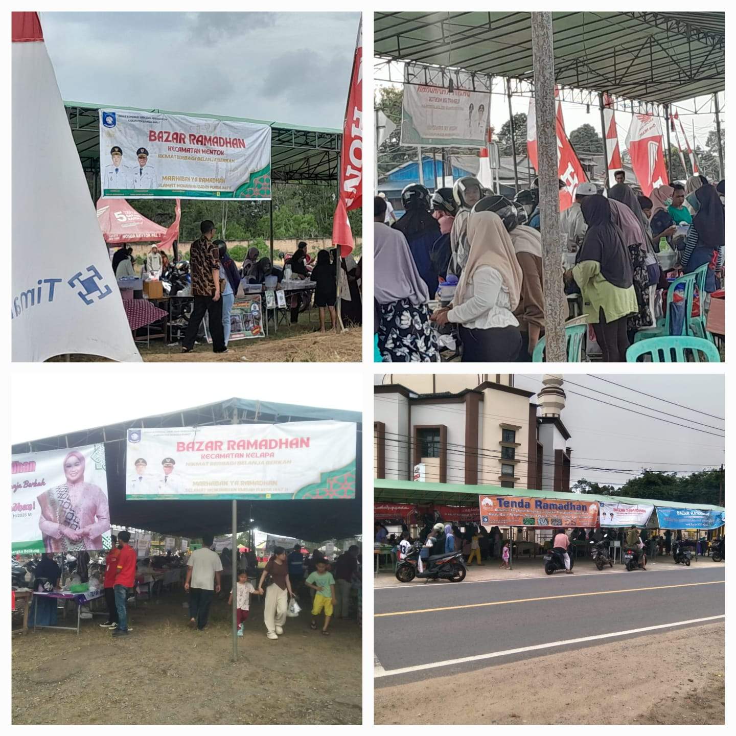 Dinas Koperasi Usaha Kecil Menengah Dan Perdagangan Kabupaten Bangka Barat Fasilitasi Kegiatan Bazar Ramadan Tahun 2026 dilaksanakan di 5 Kecamatan